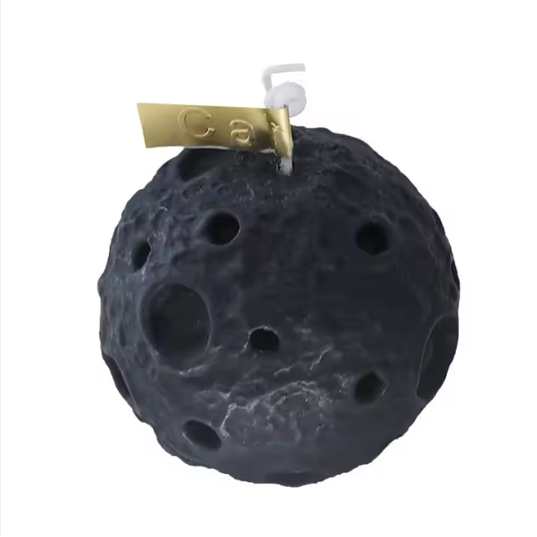 Velas Aromáticas Creativas de Lujo, Hechas a Mano, en Forma de Bola, Luna Negra y blanca