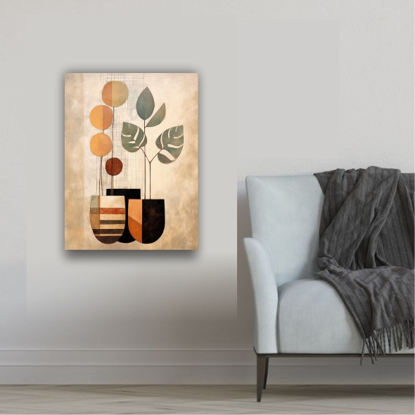 Cuadro Decorativo en pvc apto exterior 70x50cm Alton
