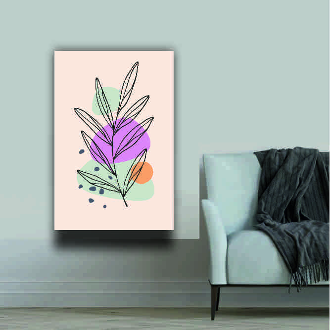 Cuadro Decorativo en pvc apto exterior 70x50cm Erost
