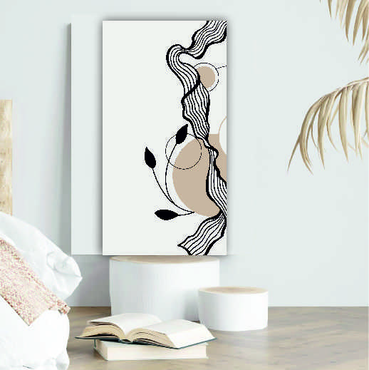 Cuadro Decorativo en pvc apto exterior 70x50cm cordon