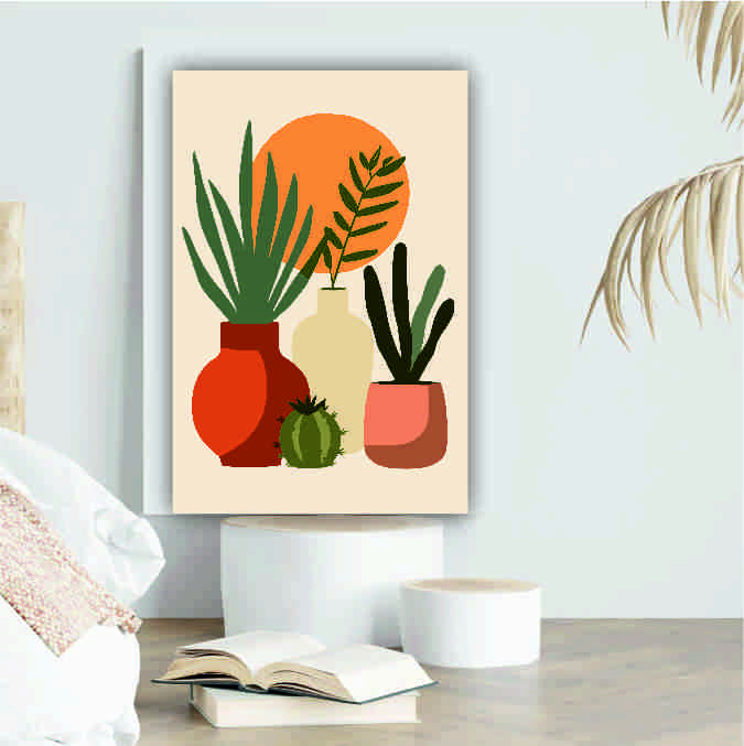 Cuadro Decorativo en pvc apto exterior 70x50cm