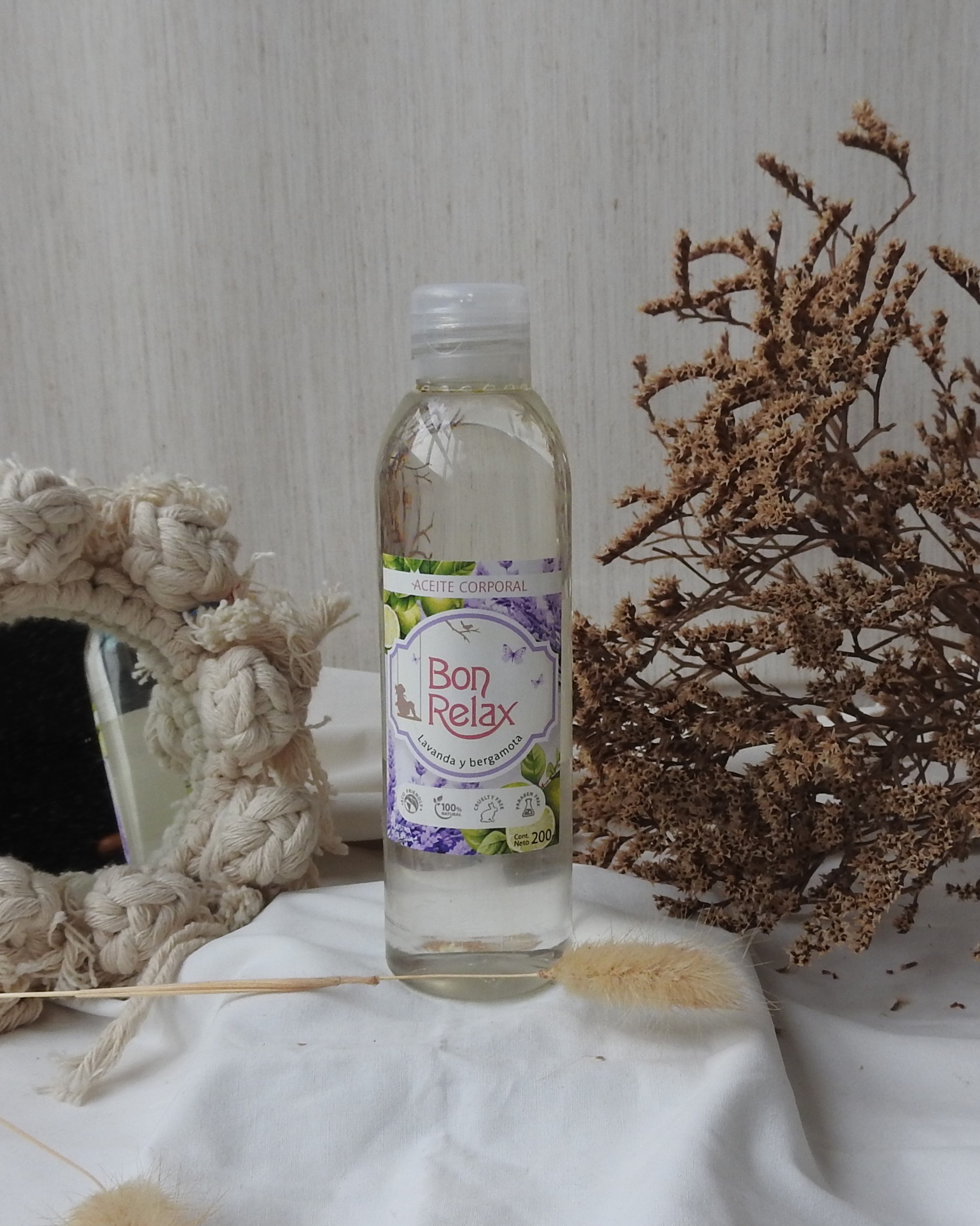Aceite para Masajes de Lavanda y Bergamota