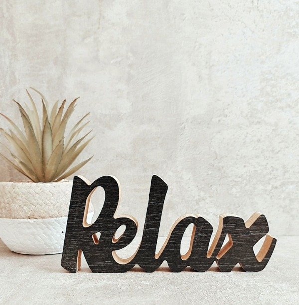Palabras decorativas - RELAX