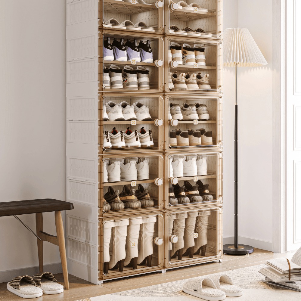 Zapatero Organizador Multiuso Plegable Liviano 5 Niveles